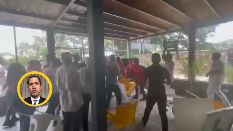 Video: Juan Guaidó is expelled and humiliated from a Venezuelan restaurant 