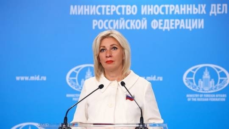Russian Foreign Ministry spokeswoman Maria Zakharova