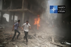 China accuses NATO of having blood on its hands: Beijing. China lambasted the North Atlantic Treaty Organization (NATO) on Thursday after the publication of a document presenting it as a threat, accusing the military alliance of 